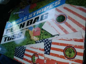 Stars and Stripes bean bag toss