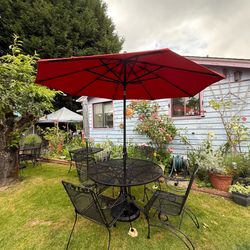 Wrought iron Table and Chairs