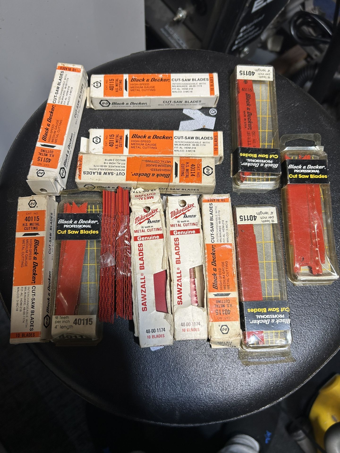 Sawzall Blades 3 inch and 4 inch 140 pieces