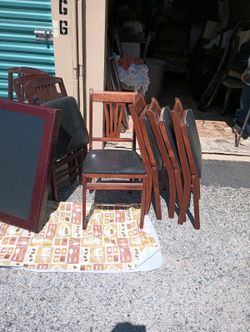 Foldable Wooden Chairs