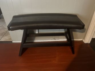 Leather Bench