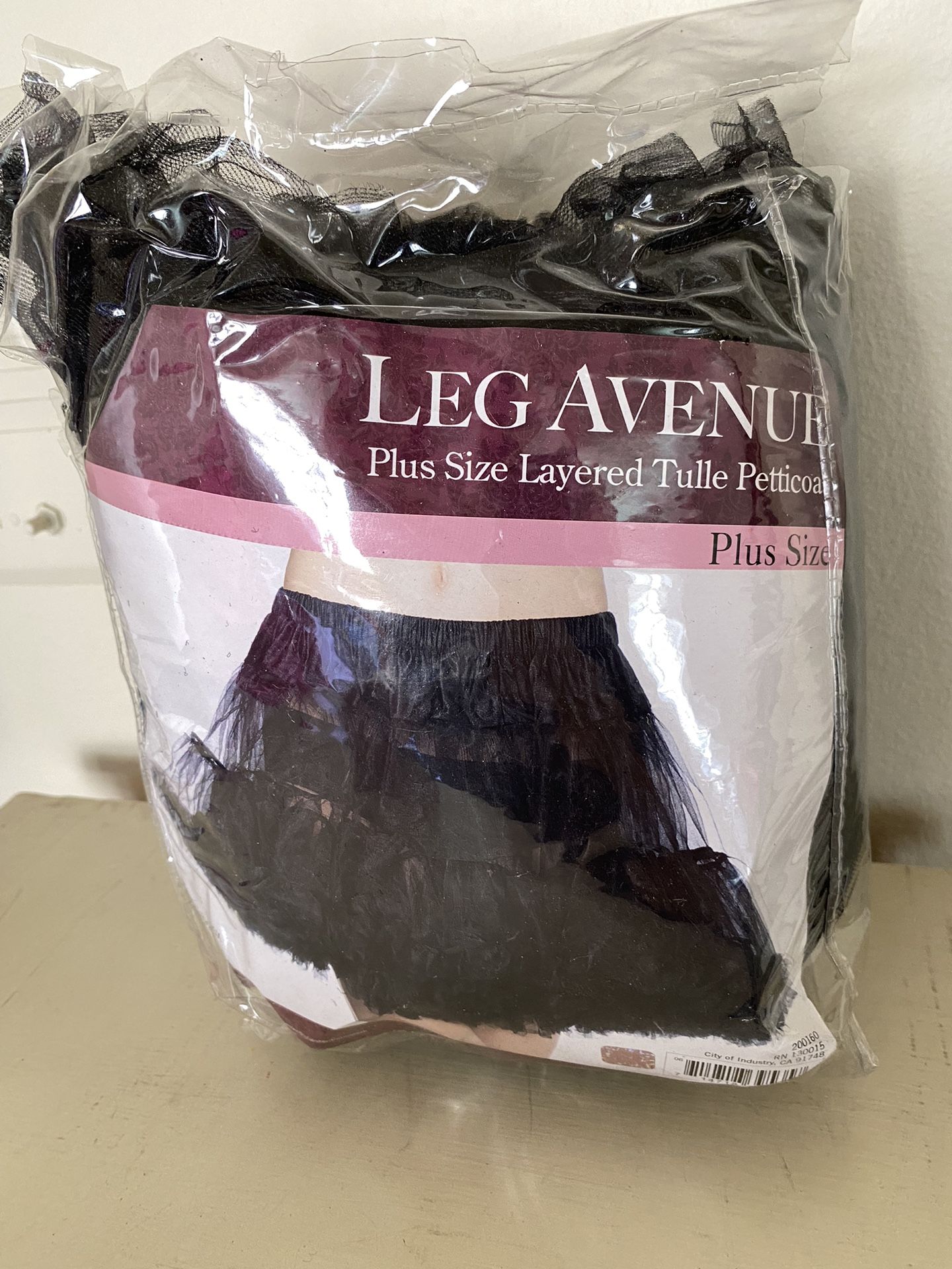 Leg Avenue Plus Size Layered Tulle Petticoat