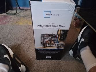 7tier adjustable shoe rack
