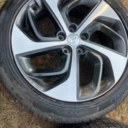 Hyundai Elantra Rims Genesis Wheels Kona Accent Tucson 