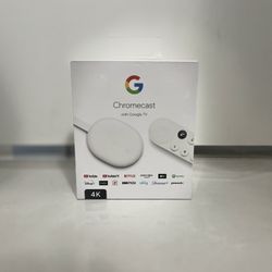 Google Chromecast with Google TV (4K) - Snow