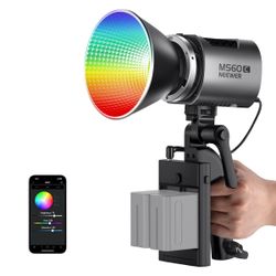 Neewer MS60C Mini RGB LED Video Light – Brand New in Box!
