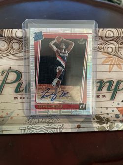 2021-22 Donruss Greg Brown III Choice Infinite Rated Rookie Auto RC #245 P727