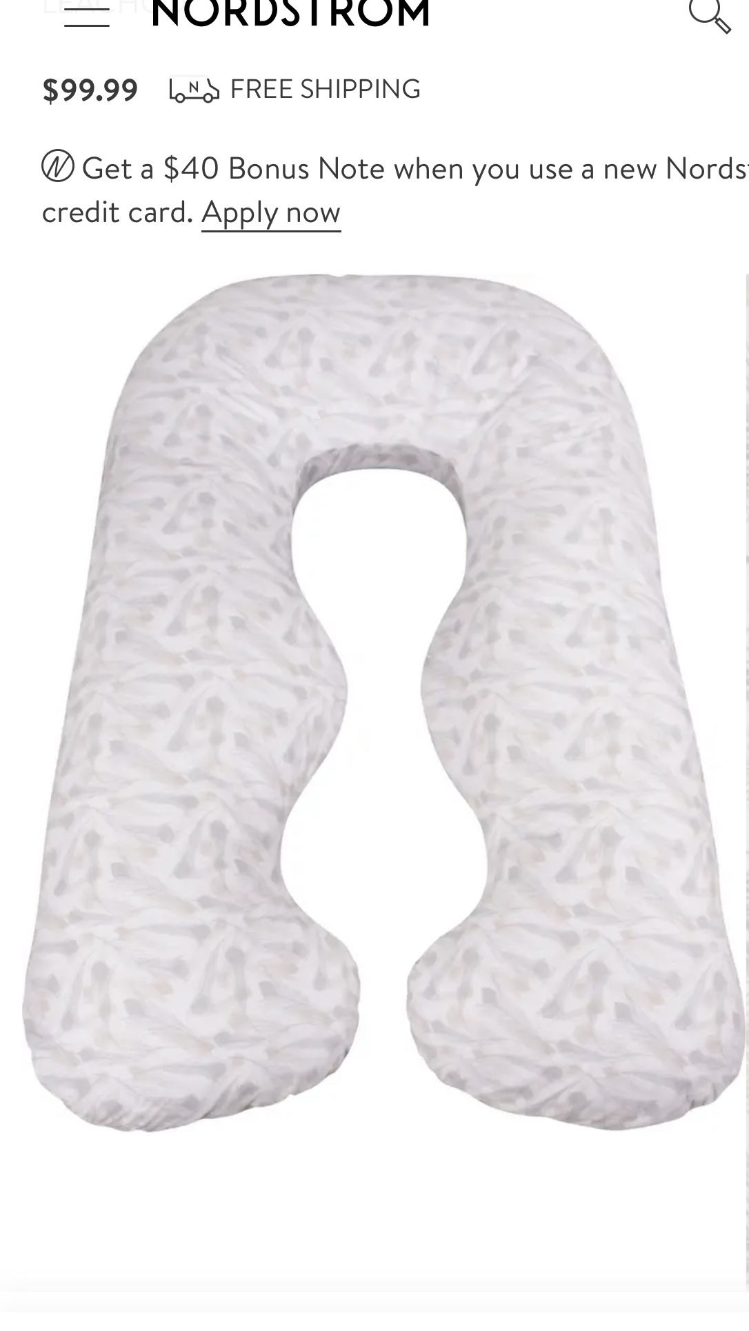 Pregnancy Pillow (LEACHCO brand) - New 