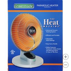 Greenmade The Heat Machine Parabolic Heater