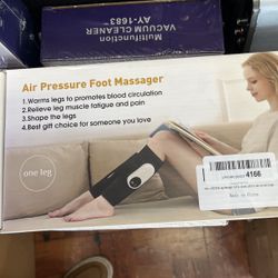 Air Pressure Foot Message Christmas Sale Start