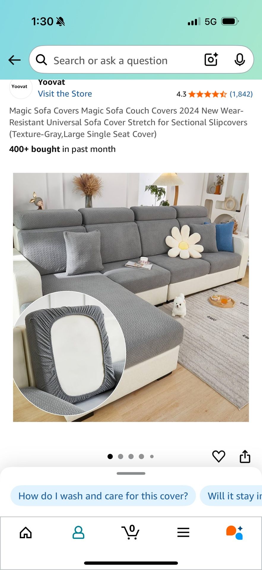 Couch Covers Grey