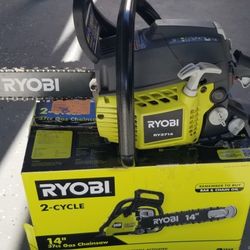 ryobi 14in chain saw gas