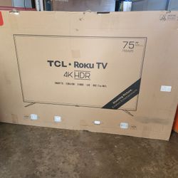 Tv TCL Roku 75", 4k, 75S425, Roku, Smart, Excellent 