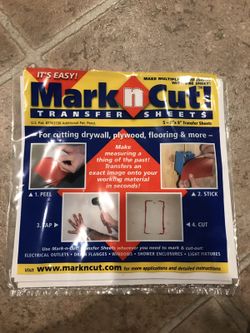 Drywall transfer sheets