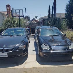 2007 AE Mercedes cl(contact info removed)92mi
 last registered 01/08/25  2007 Bmw 650i 
151031mi
Last registered 9/1/25