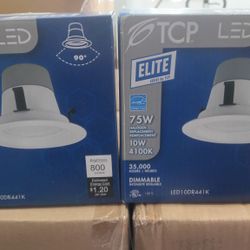 TCP 4" LED RECESSED LIGHTS