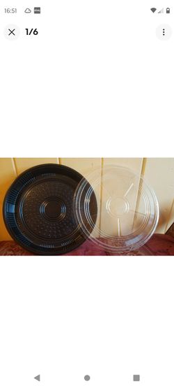120/Sets Black Round Sushi Party Trays 14 inch Sushi Tray with Lid