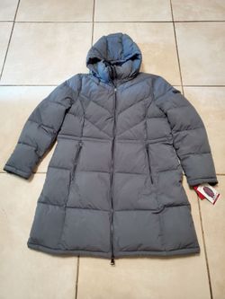 DKNY Women's Long Puffer Jacket