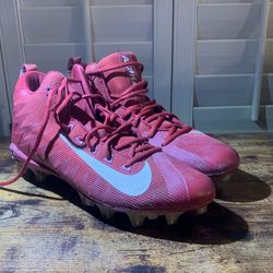 Nike Red Alpha Cleats Size 12.5 They Use Has Been Used On Turf In Ok Condition