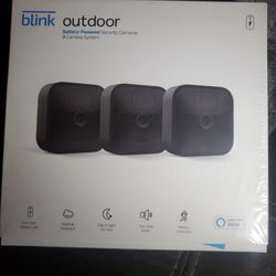 New Blink Outdoor Camera Set 3 Cameras 1 Sync Module 