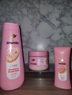 Brand NEW!!! 🚿   Dove + Crumble Bath & Body Products(((PENDING PICK UP TODAY)))