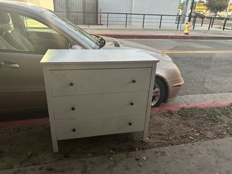Small white dresser