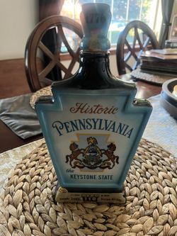 Jim Beam 1968 Historic Pennsylvania Decanter