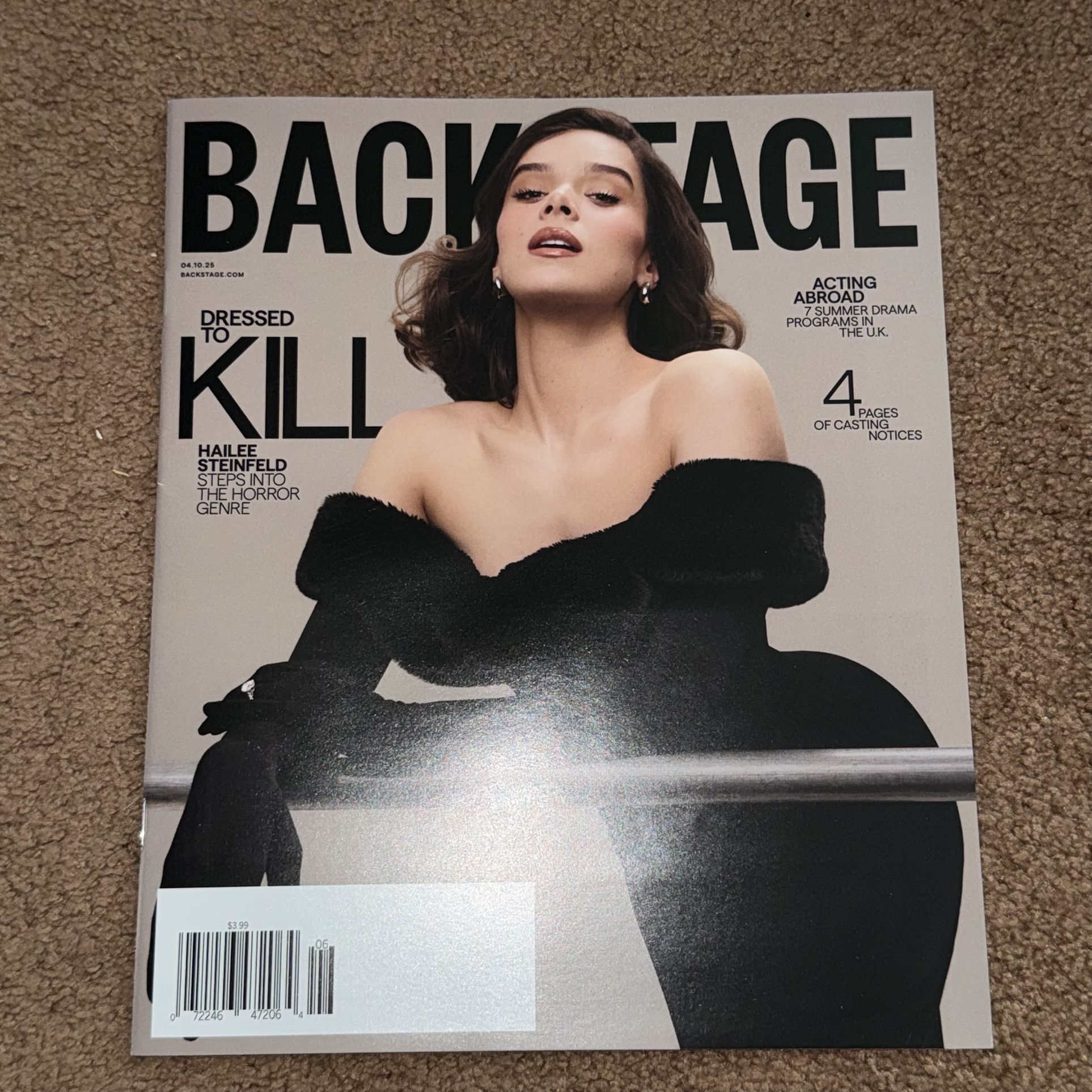 Hailee Steinfeld Backstage Magazine
