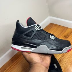 Air Jordan 4 Retro OG “Bred 2012” 308497-089 Size 12M NO BOX