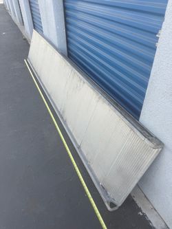 Aluminum loading ramp