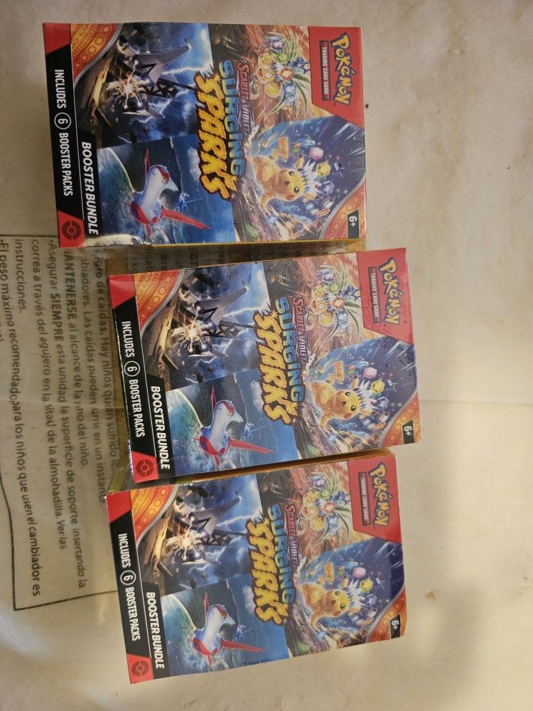 Surging Sparks Booster Bundles