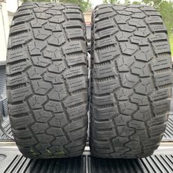 2 cooper discoverer rugged trex LT tires 35x12.50R20