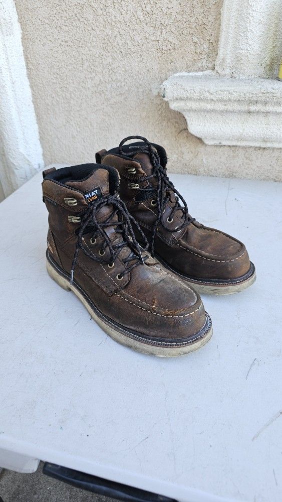 Size 10.5 D Ariat Work Boots Composite Toe