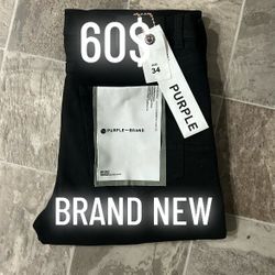 Brand new purple jeans