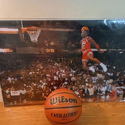 Two Large Michael Jordan Posters 