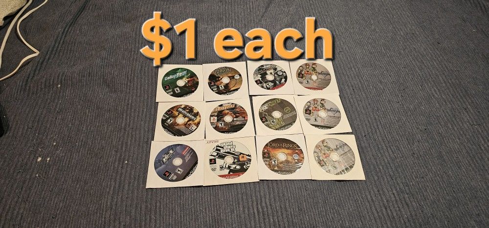 Playstation 2 Ps2 Games [$1 Each]
