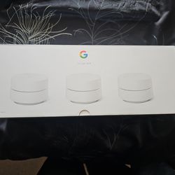 Google Wifi Routers- New In Box - Mesh 3pack AC1200