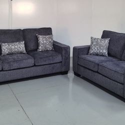 NEW 2-Pieces Fabric Plushy Cushions