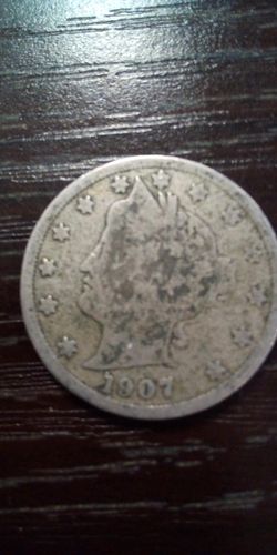 1907 V Cents