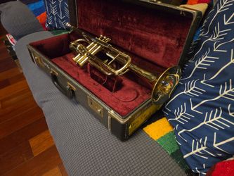 Brass Trumpet with Hard Case