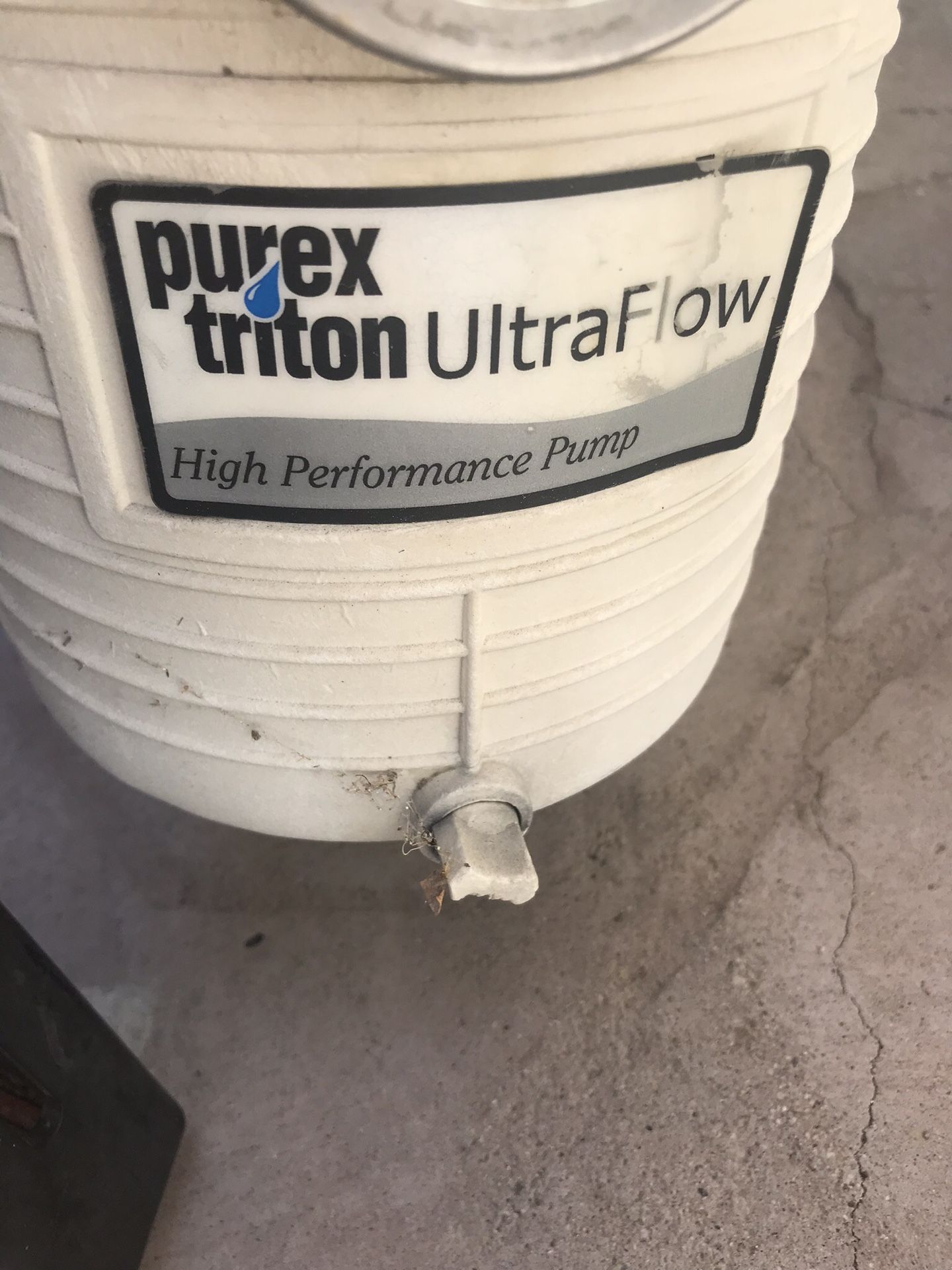 Purex triton ultraflow pump