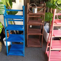4 levels planter shelf, planter stand, decorations