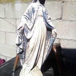 Vintage Mary La Milagrosa Statue Rare