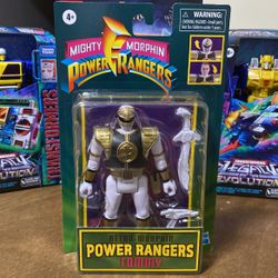 $15 MMPR Retro Power Rangers Tommy White Ranger