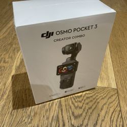 DJI Osmo Pocket 3 Creator Combo. 