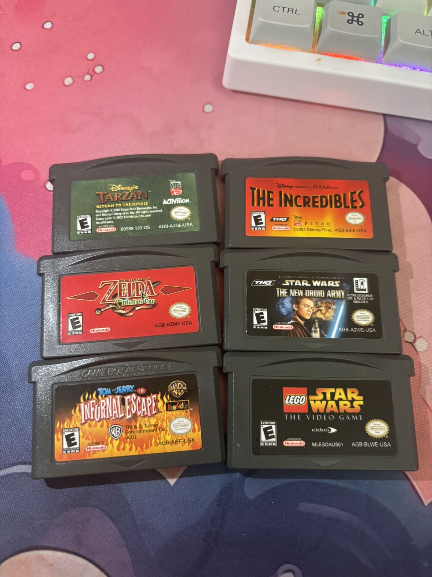 Gameboy Advance Game Lot 