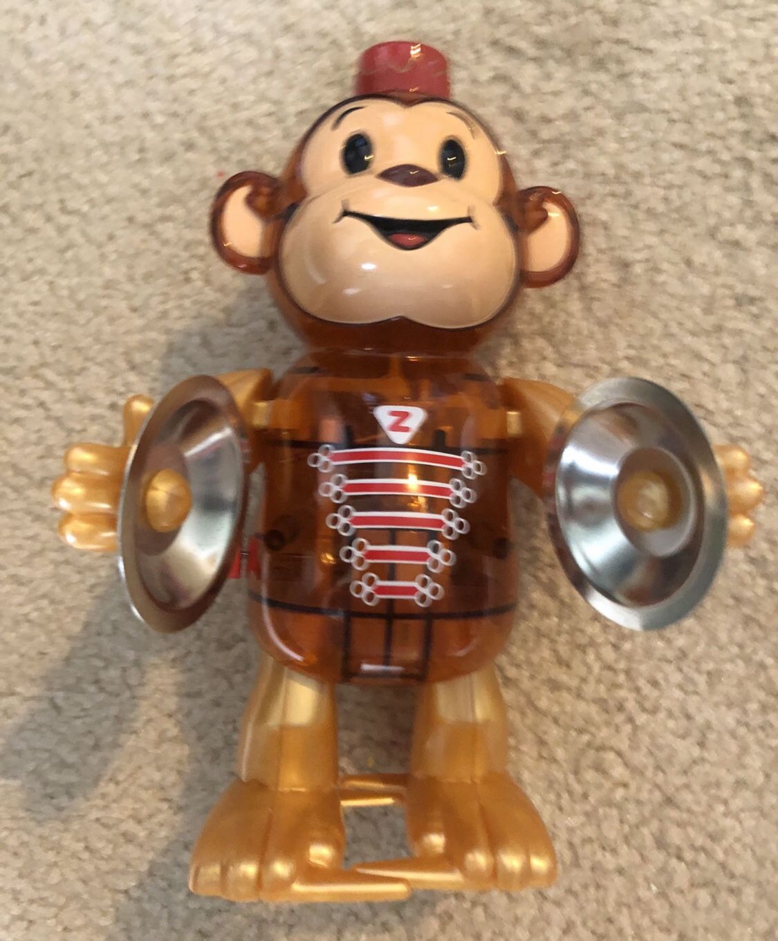 Toys - Z Wind Ups - Classic Monkey, Mortimer Kids. He walks. Good condition . Wind him up to play the cymbals A recreation of tin toys from yesteryear