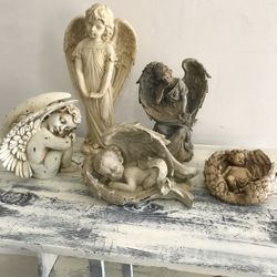 Angel Garden Decor Bundle (All 5 For $50)