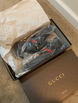 Gucci Men Leather Sneakers 233334 A9LA0 1061 Made in Italy Authentic New
