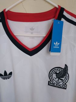 Mexico Authentic Adidas White Soccer Team Jersey